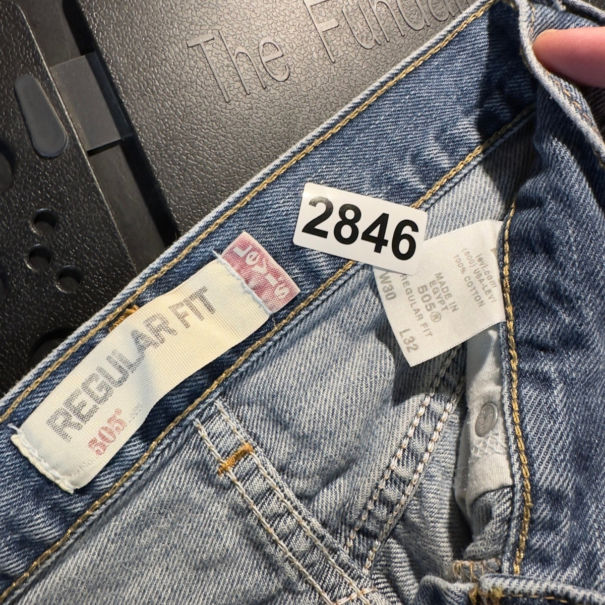 Levi's 505 Regular Fit Jeans Mens 30x32 Blue Straight