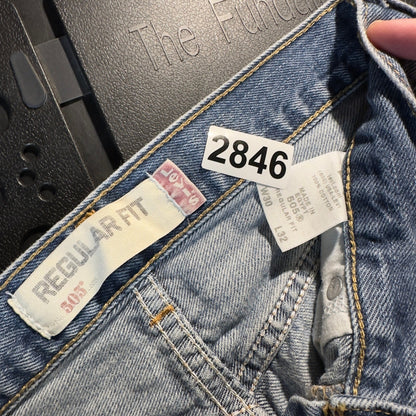 Levi's 505 Regular Fit Jeans Mens 30x32 Blue Straight