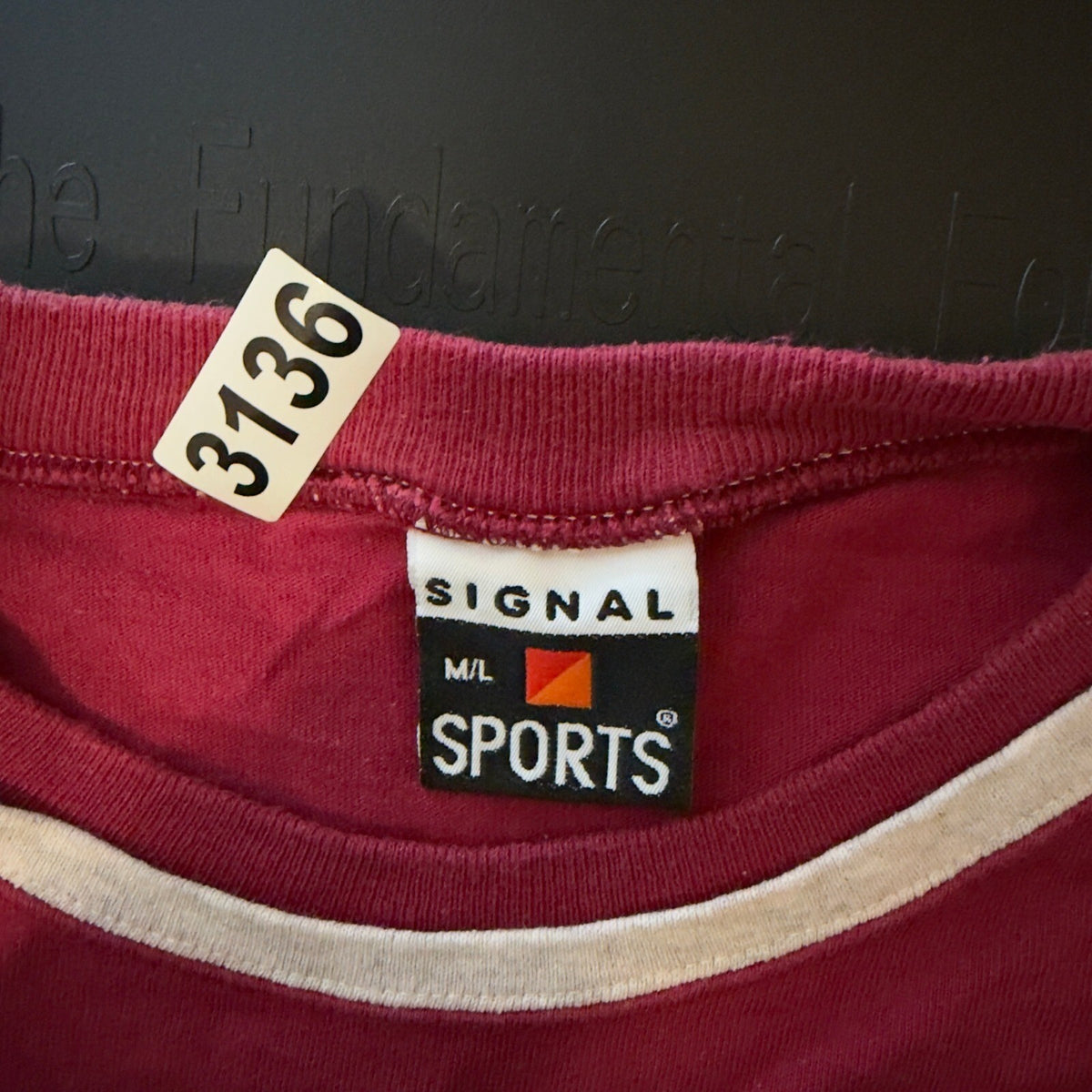 Vintage Signal Sports Eskimo Joes Ringer T Shirt Mens M/L