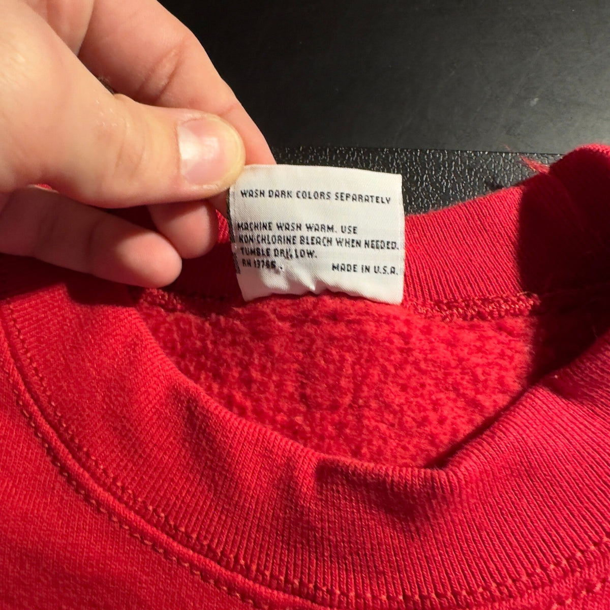 Vintage Pro Spirit Sunflower Crow Sweatshirt Mens XLT Red