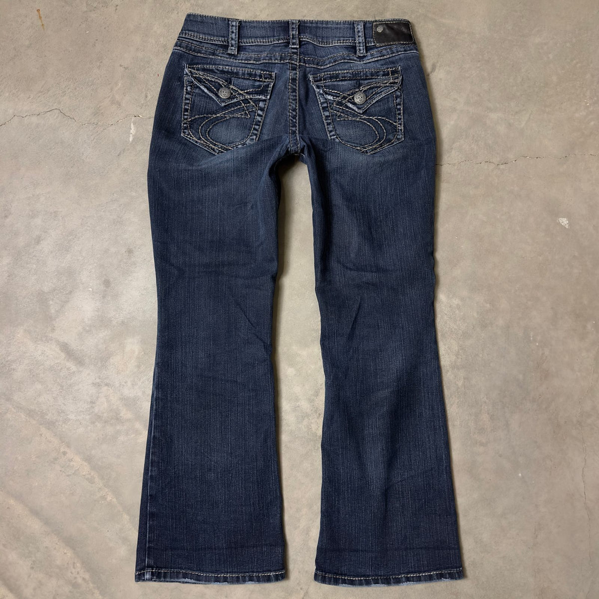 Silver Jeans Suki Surplus Bootcut Womens 31 Dark Wash