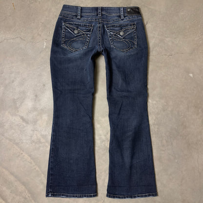 Silver Jeans Suki Surplus Bootcut Womens 31 Dark Wash