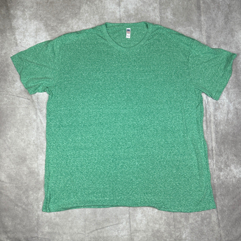 Royal Apparel Triblend T-Shirt Mens 3X Kelly Green Blank NWT