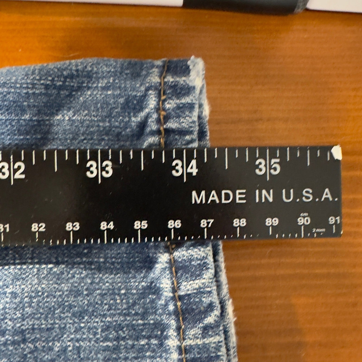 Calvin Klein Jeans Relaxed Straight Mens 36x34 Blue Baggy