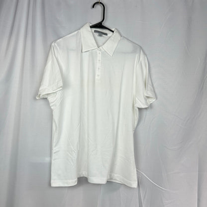 Port Authority Polo Shirt Lot Women XXL White 5 Pack Casual