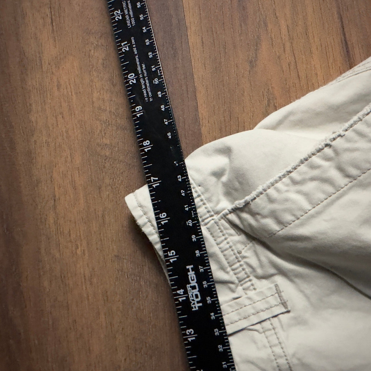 Vintage Y2K Express Cargo Shorts Mens 34 Khaki Tan Baggy