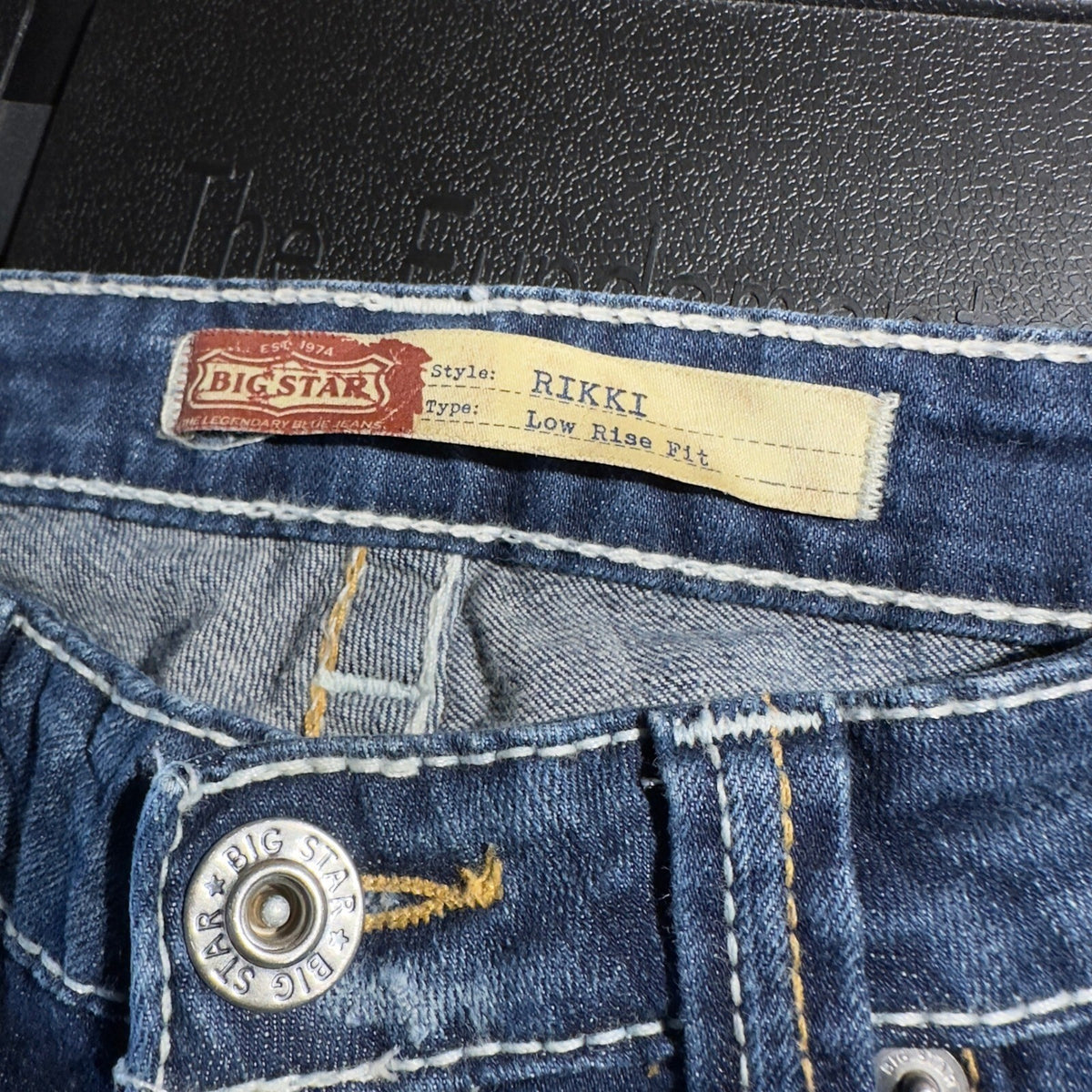 Vintage Big Star Rikki Low Rise Bootcut Jeans Womens 26 Y2K
