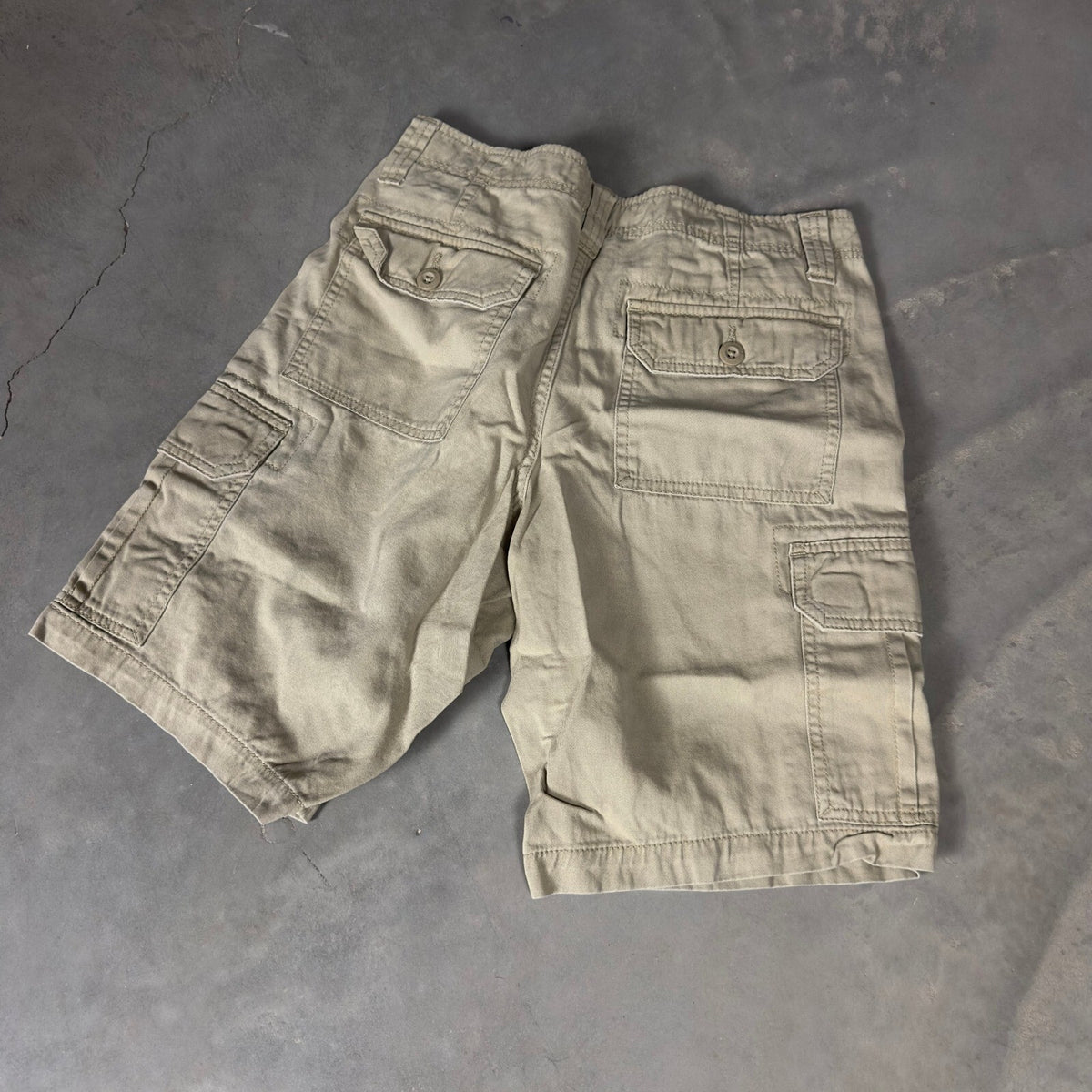 US Polo Assn Cargo Shorts Mens 32 Tan Khaki Baggy Gorpcore