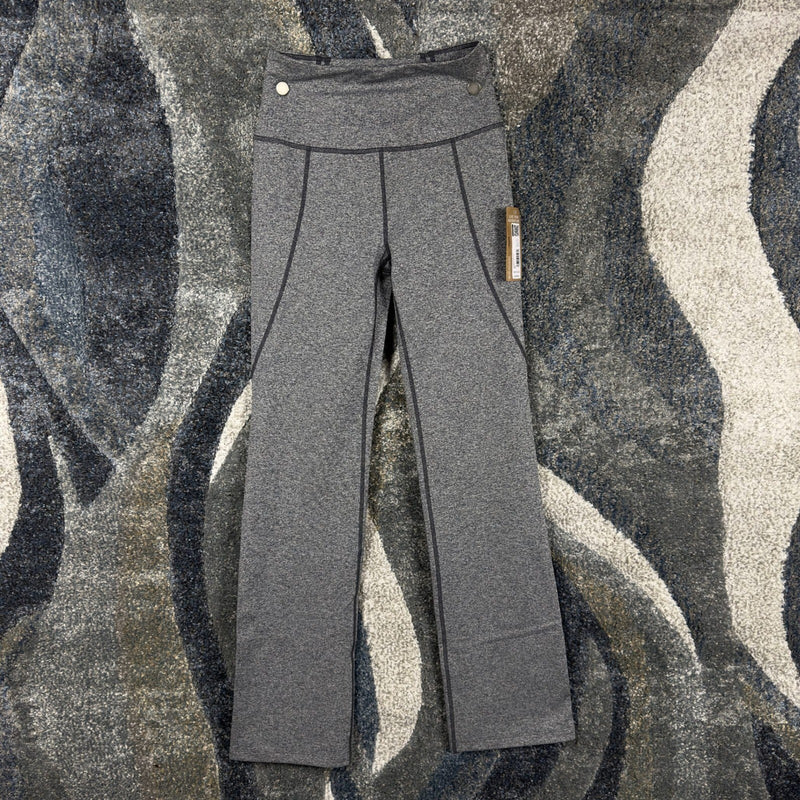 NWT Eddie Bauer WR Crossover Pants Womens XS Gray Flare Leg