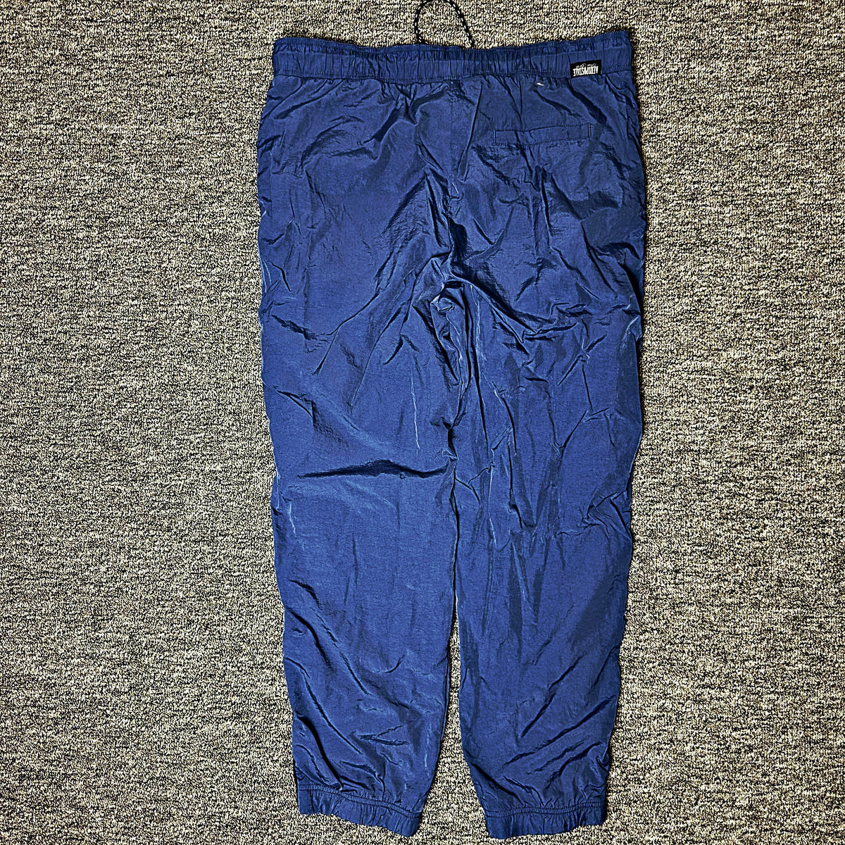 Aeropostale Jogger Track Pants Mens L Blue Gray Baggy
