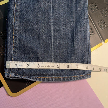 Y2K 7 For All Mankind Bootcut Jean Women 30 Blue Medium Wash