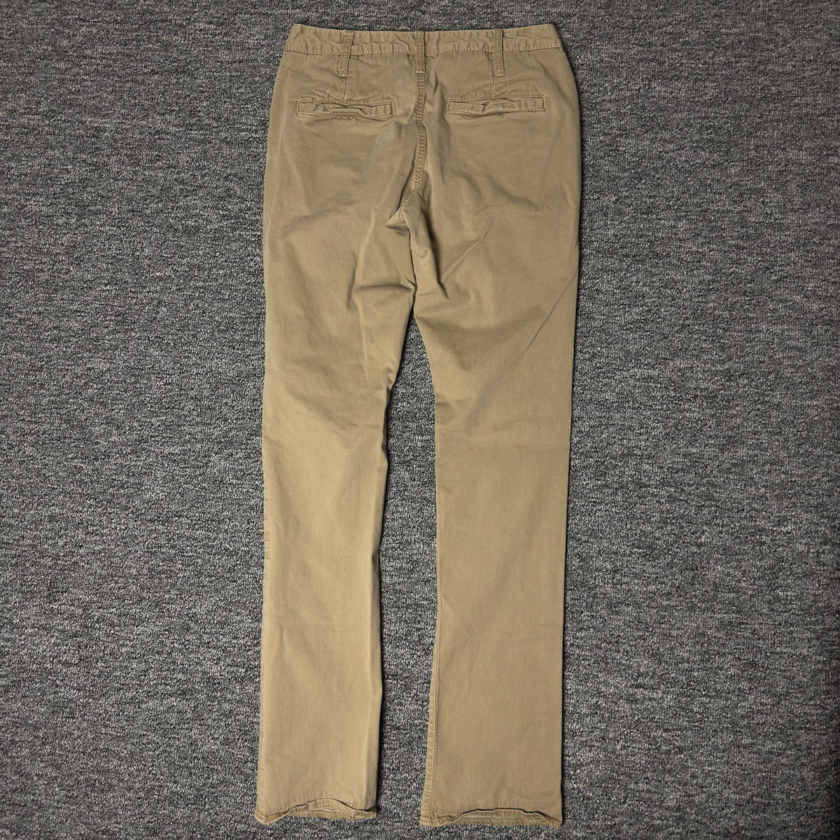 BKE Jake Straight Chino Pants Mens 29L Khaki Casual Workwear