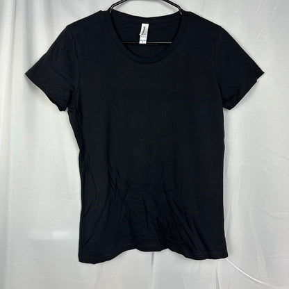 NWT Royal Apparel T-Shirt Women's M Black Basic Crew Neck
