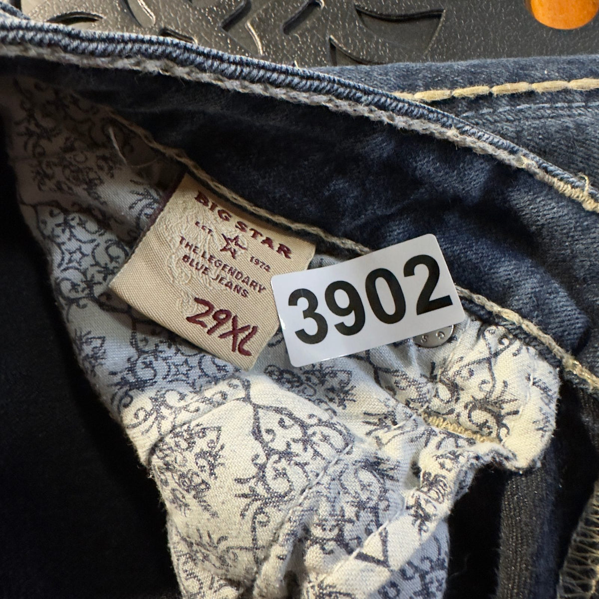 Big Star Maddie Jeans Womens 29XL Mid Rise Dark Wash Bootcut