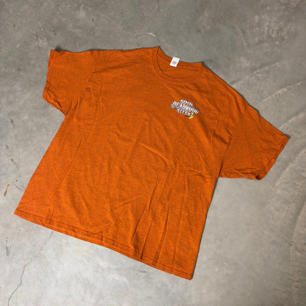 Gildan Kool Deadwood Nites 2018 T-Shirt Mens 3XL Orange