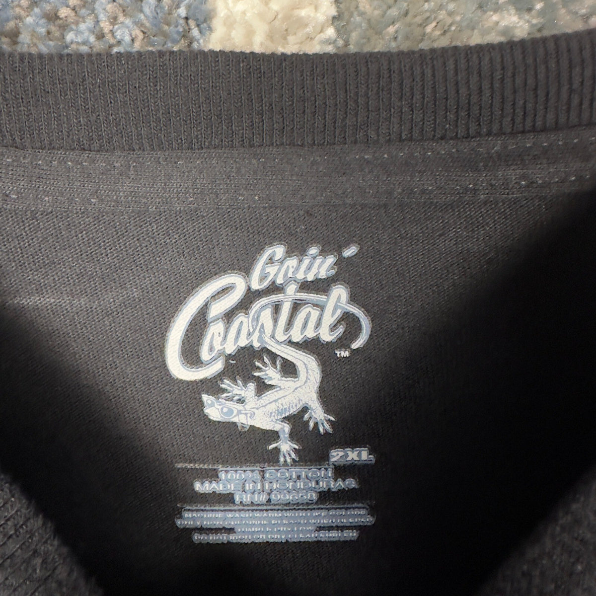 Caribbean Coast Choppers T-Shirt Mens 2XL Black Parrot Biker