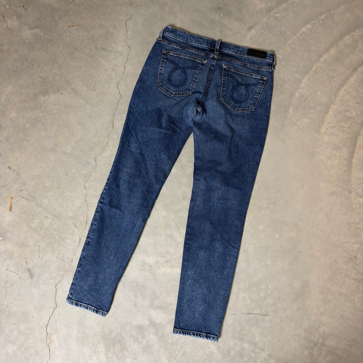 Big Star Alex Skinny Jeans Womens 31 Blue Medium Wash Indie