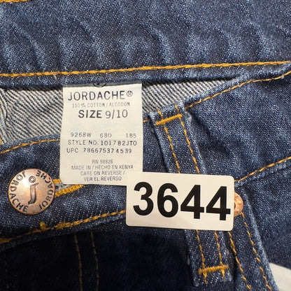 Jordache Flare Jeans Womens 9/10 Dark Wash Y2K