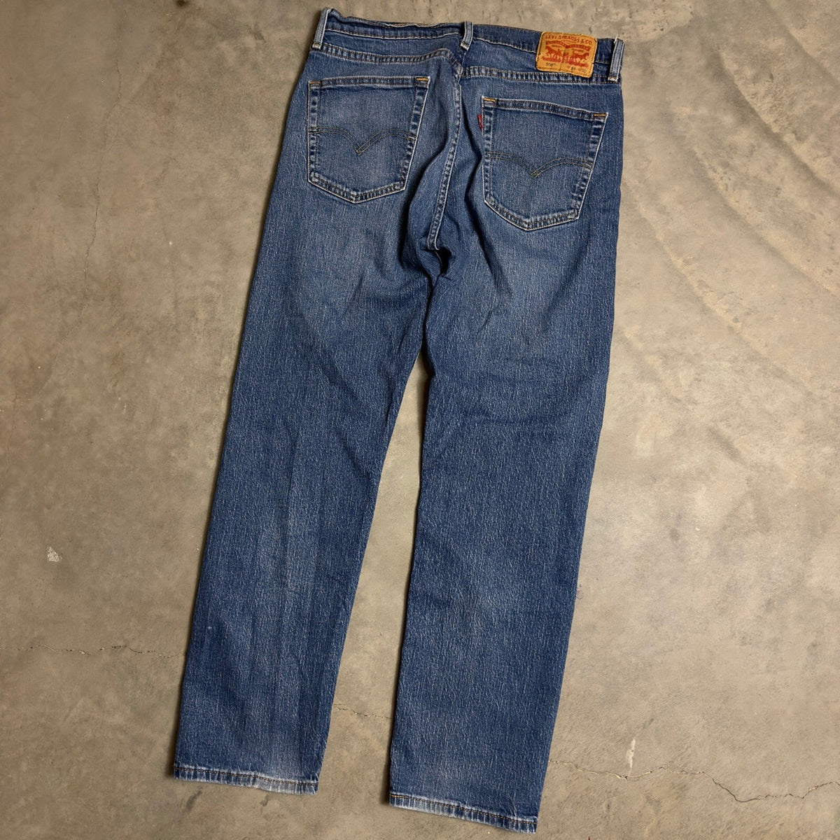 Vintage Levi's 505 Regular Fit Jeans Mens 34x30 Blue Baggy Streetwear Heritage