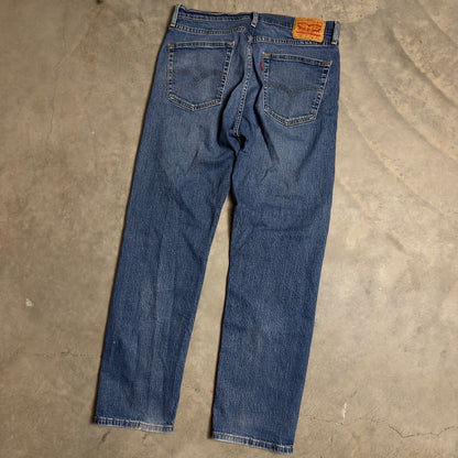 Vintage Levi's 505 Regular Fit Jeans Mens 34x30 Blue Baggy Streetwear Heritage
