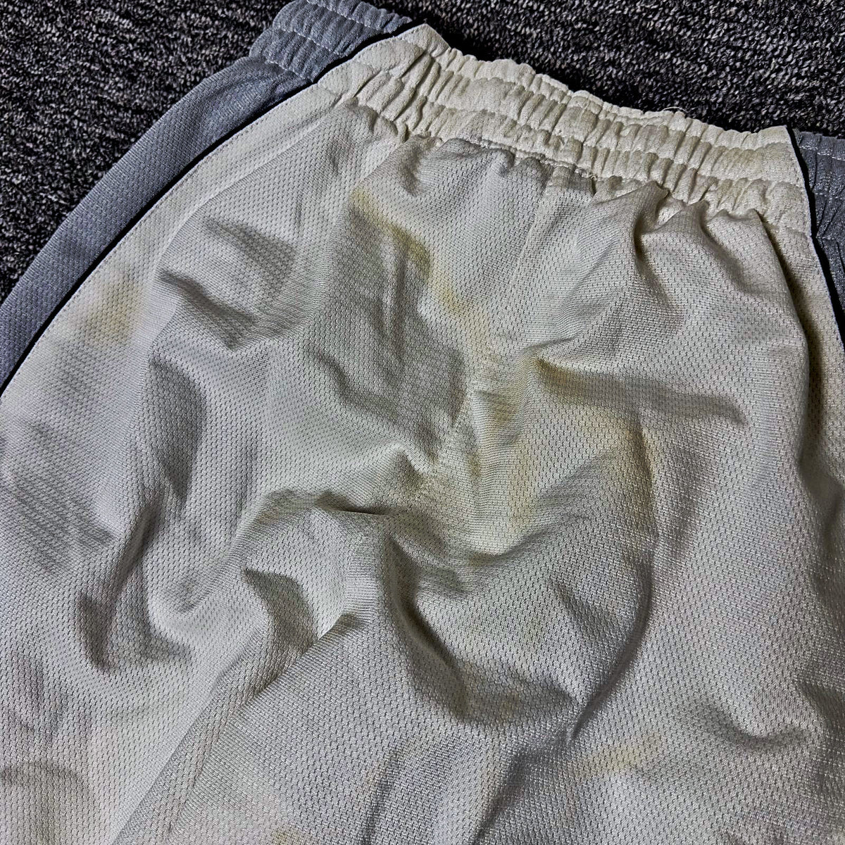 Starter Track Pants Mens S 28-30 White Gray Baggy Streetwear