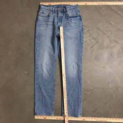 Levi's Premium Straight Jeans Womens 28x30 Light Wash