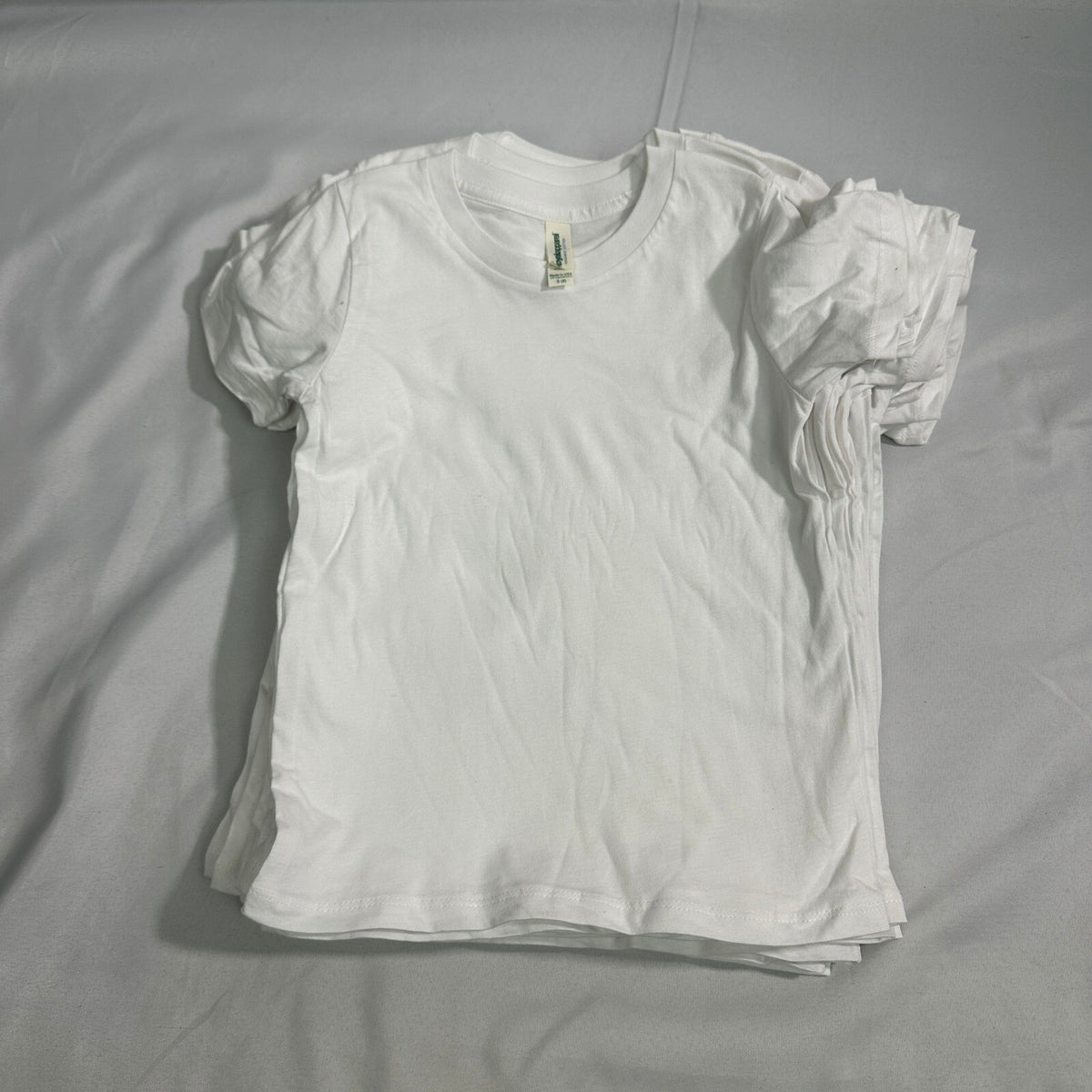 NWT Royal Apparel Kids White T-Shirt S Bulk Lot 18