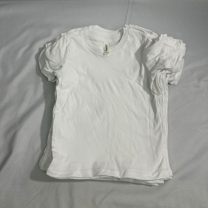 NWT Royal Apparel Kids White T-Shirt S Bulk Lot 18