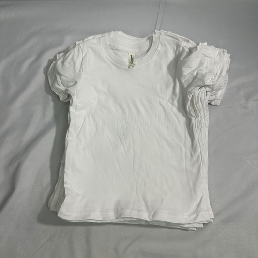 NWT Royal Apparel Kids White T-Shirt S Bulk Lot 18