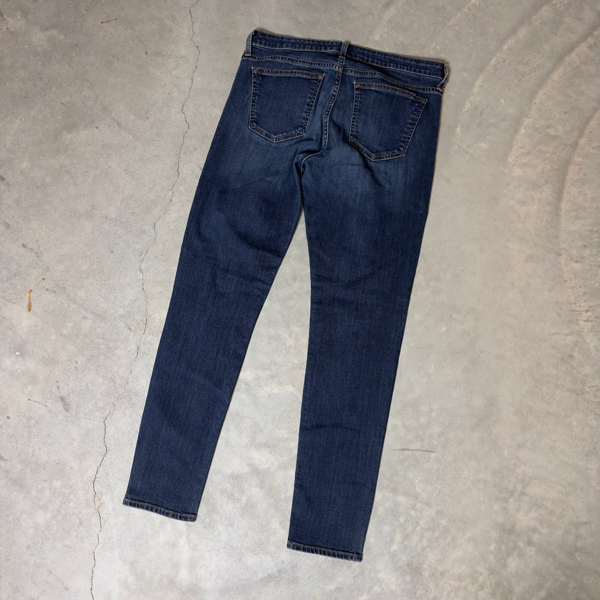 Big Star Skinny Jeans Womens 31 Dark Wash Blue Stretch Indie