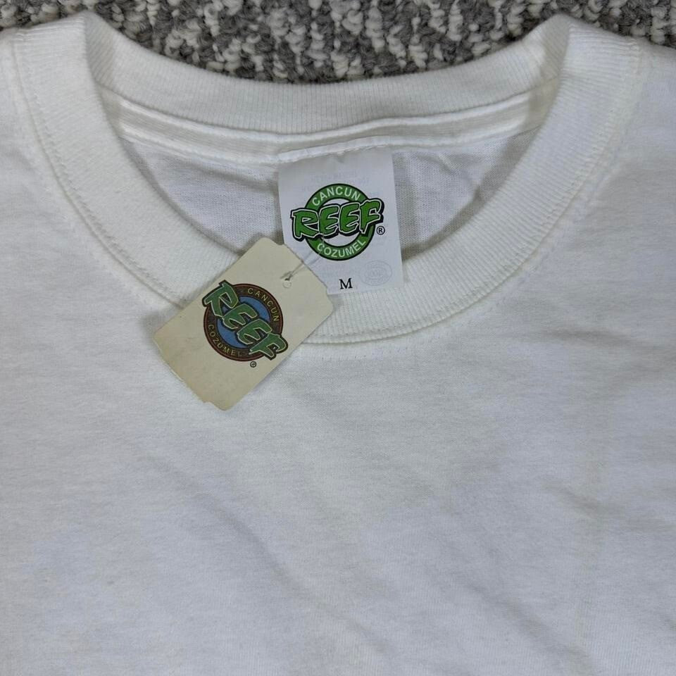 Reef T Shirt Mens M Graphic Palm Tree Mexico Souvenir Tee