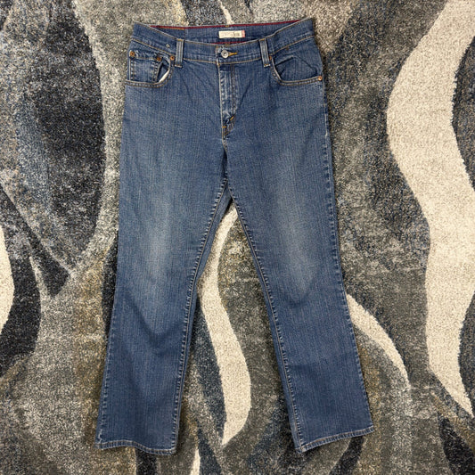 Vintage Y2K Levis 550 Relaxed Bootcut Jeans Womens 10 L Blue