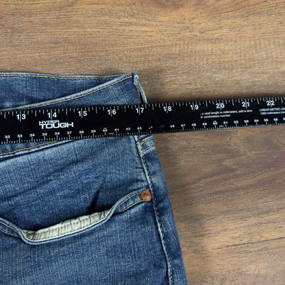 Levis Premium 502 Taper Jeans Mens W34 L30 Medium Wash Blue