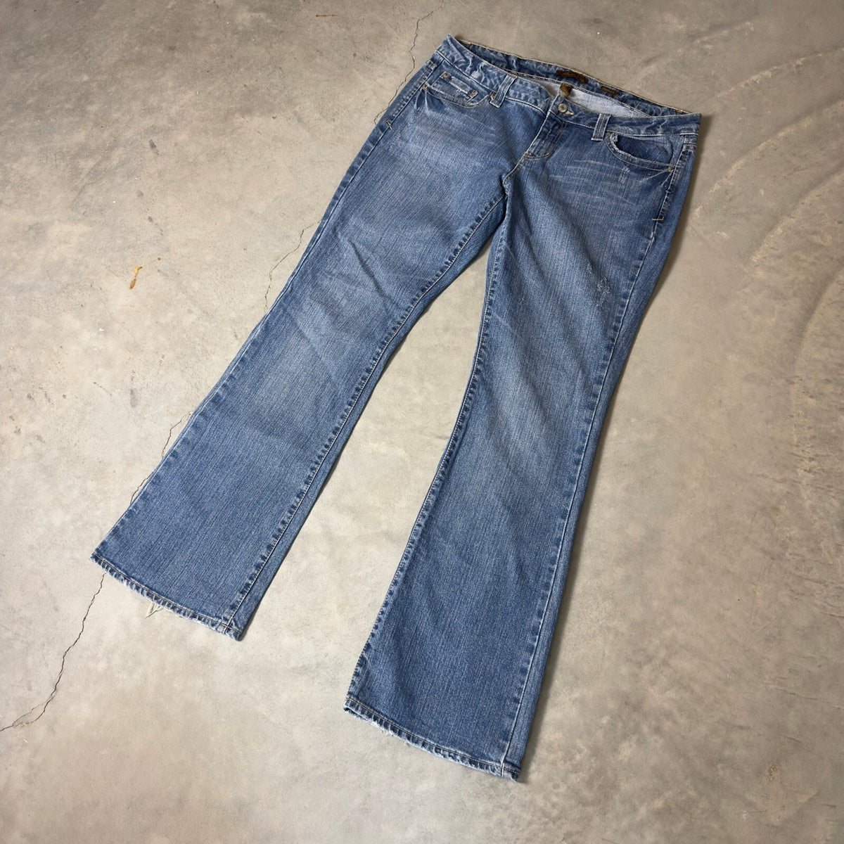 Vintage Aeropostale Bootcut Jeans Women 36x34 Y2K
