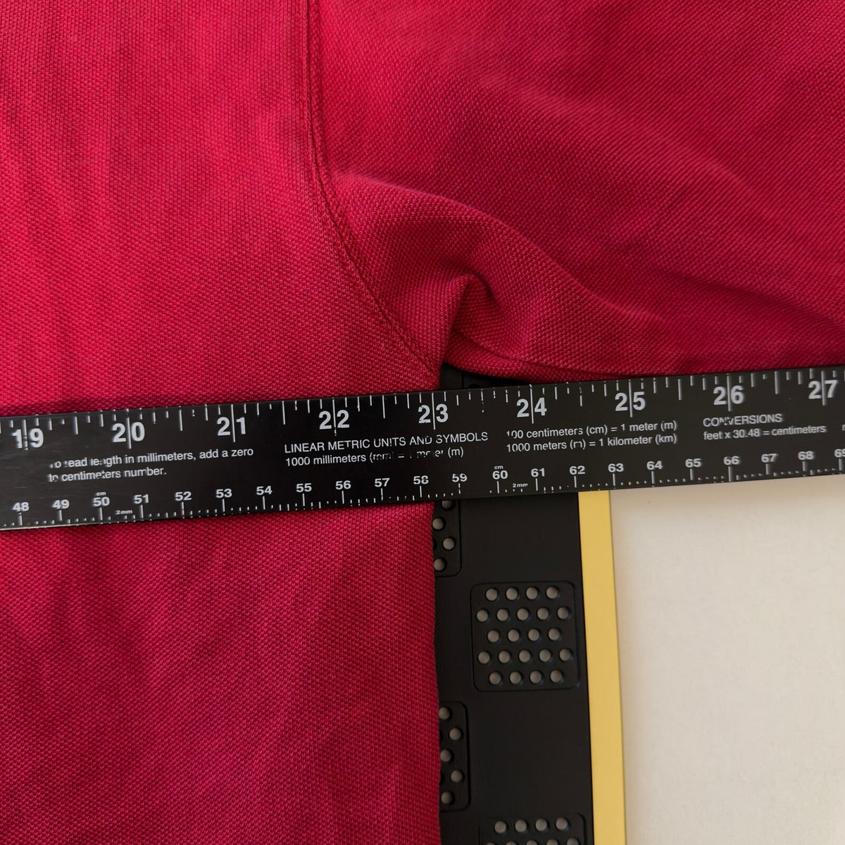 Vintage Eddie Bauer Polo Shirt Mens Large Tall Red