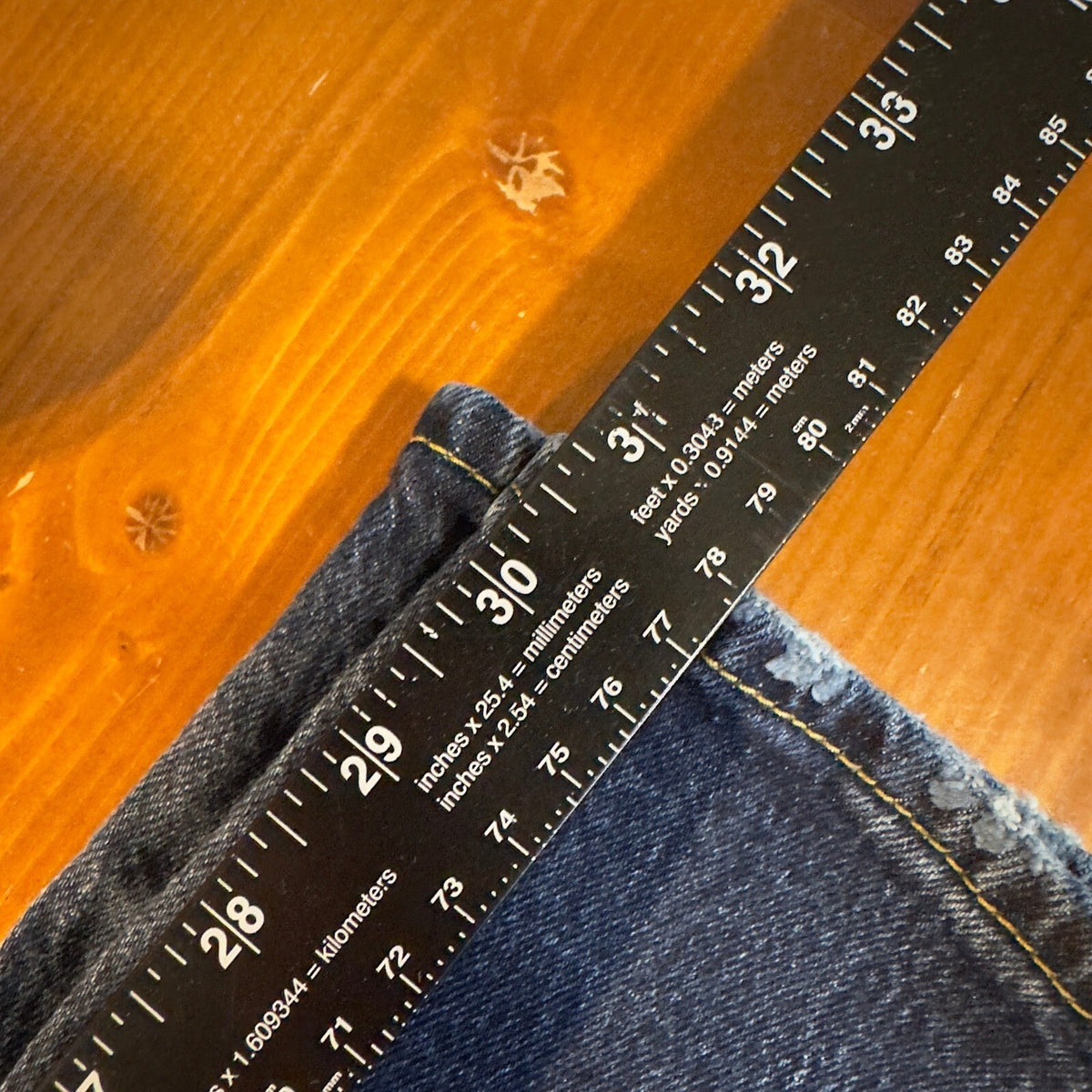 Levi's High Rise Straight Leg Jeans Womens 24 Dark Blue