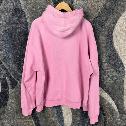 Y2K Champion Hoodie Mens XL Pink Oversized Barbiecore Boxy