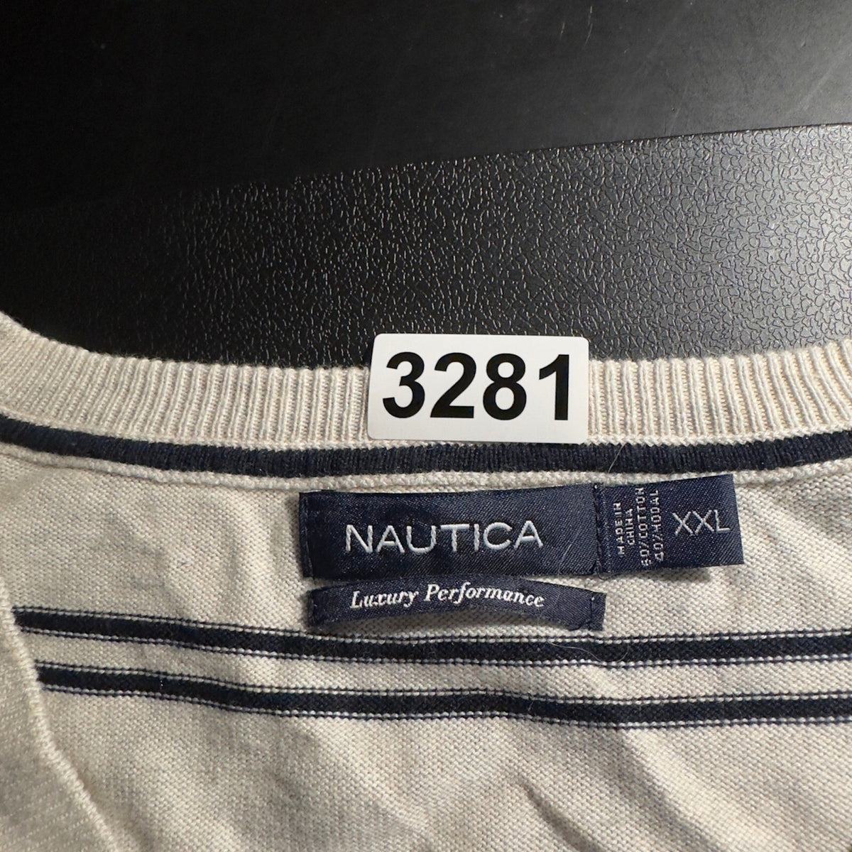 Nautica Luxury Performance Sweater Mens XXL Navy
