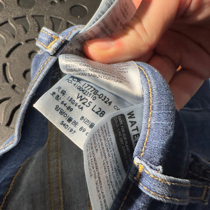 Levi's 710 Super Skinny Jeans Womens 25 Dark Wash Stretch