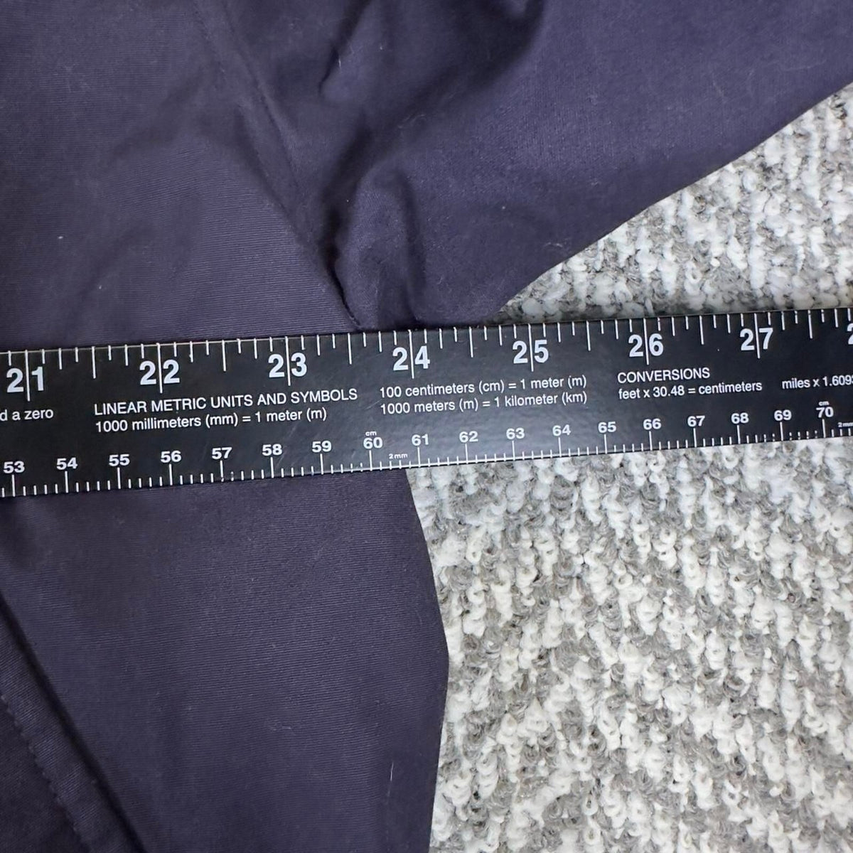 Eddie Bauer Jacket Womens L Purple Nylon Fleece Warm Hooded Vintage Style