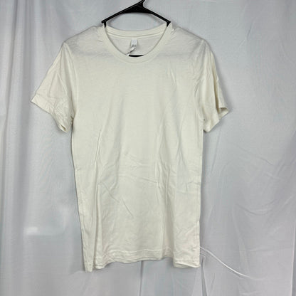 Bella Canvas 3001U USA Strong Tee Mens S Vintage White NWT