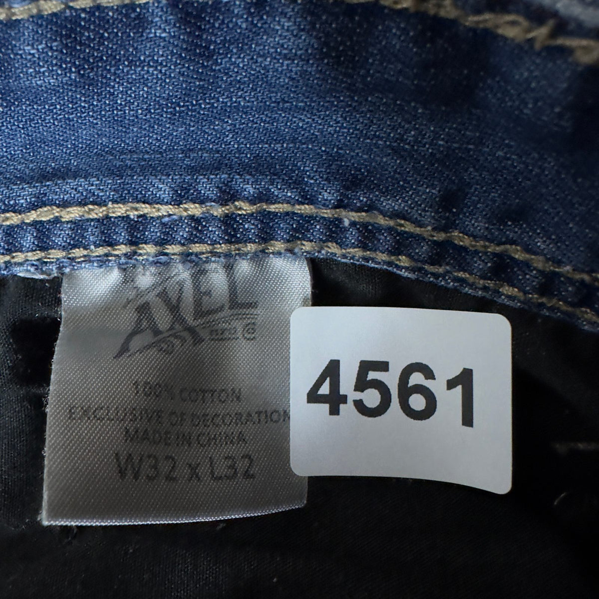 Y2K Axel Madison Jeans Mens 32x32 Medium Wash Classic