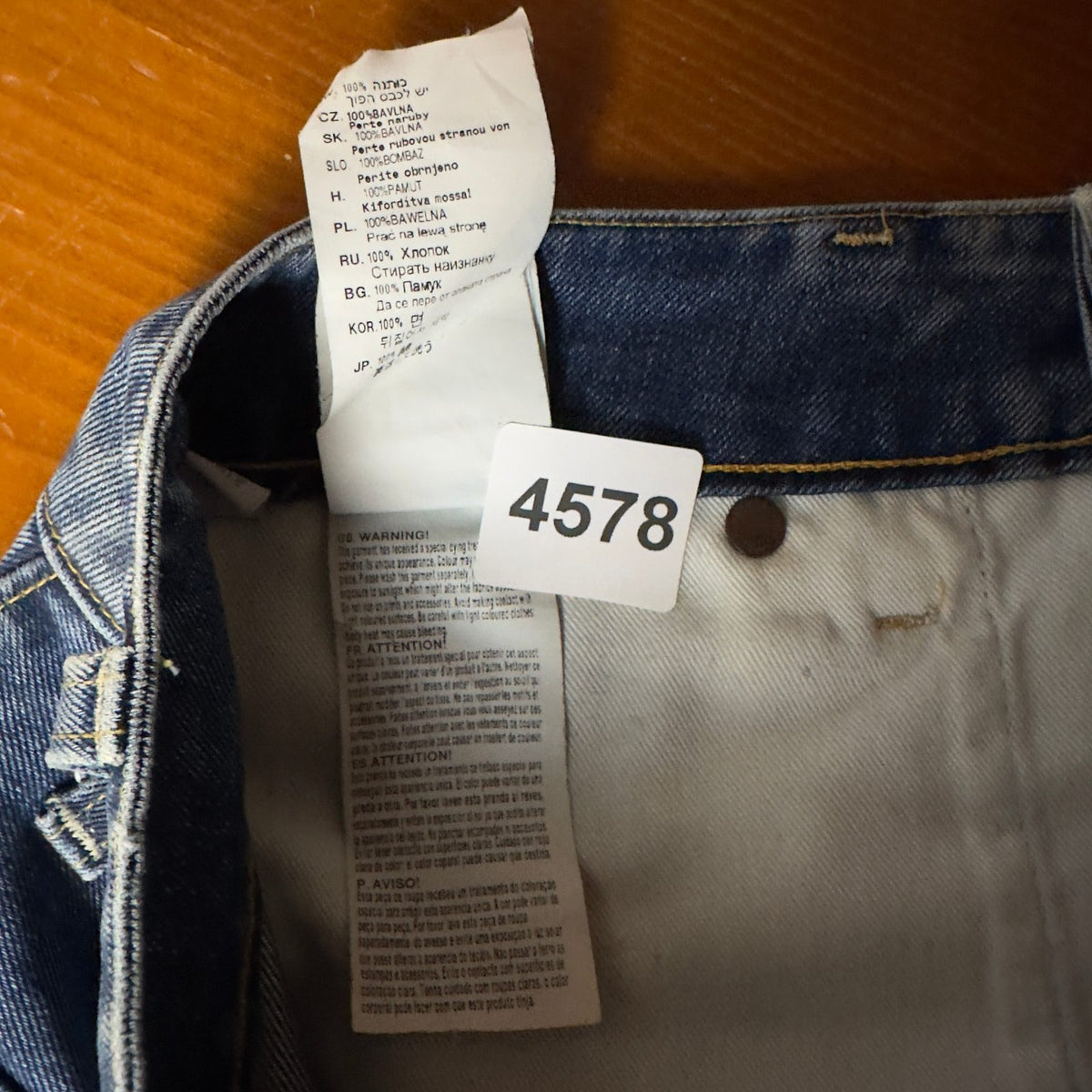 G-Star Raw Morris Low Straight Jeans Mens 30x32 Blue Faded