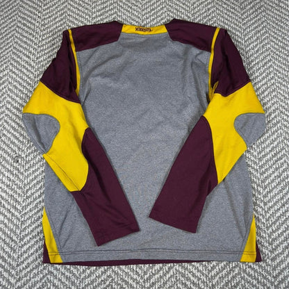 Nike Minnesota Golden Gophers Shirt Men's Large Maroon Gold