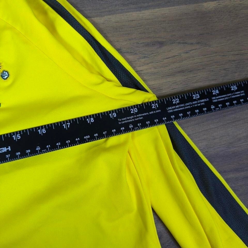 NWT Nike Dri-FIT NDSU Soccer Quarter Zip Womens L Yellow