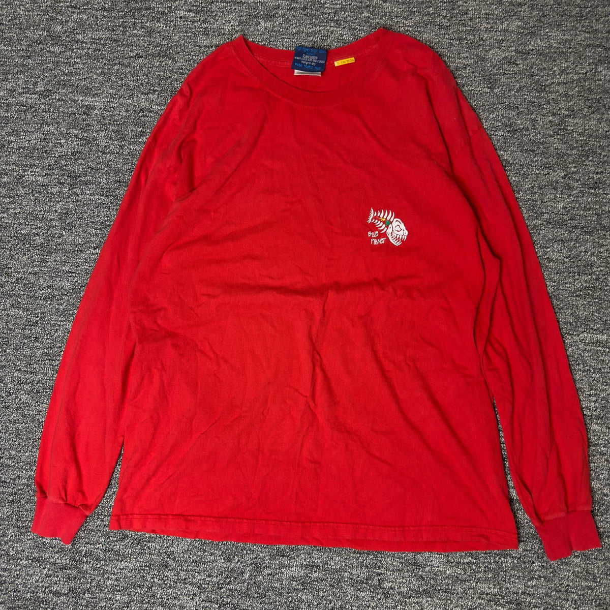 Blue Planet Surf Hawaii Long Sleeve Tee Mens XL Red Fish