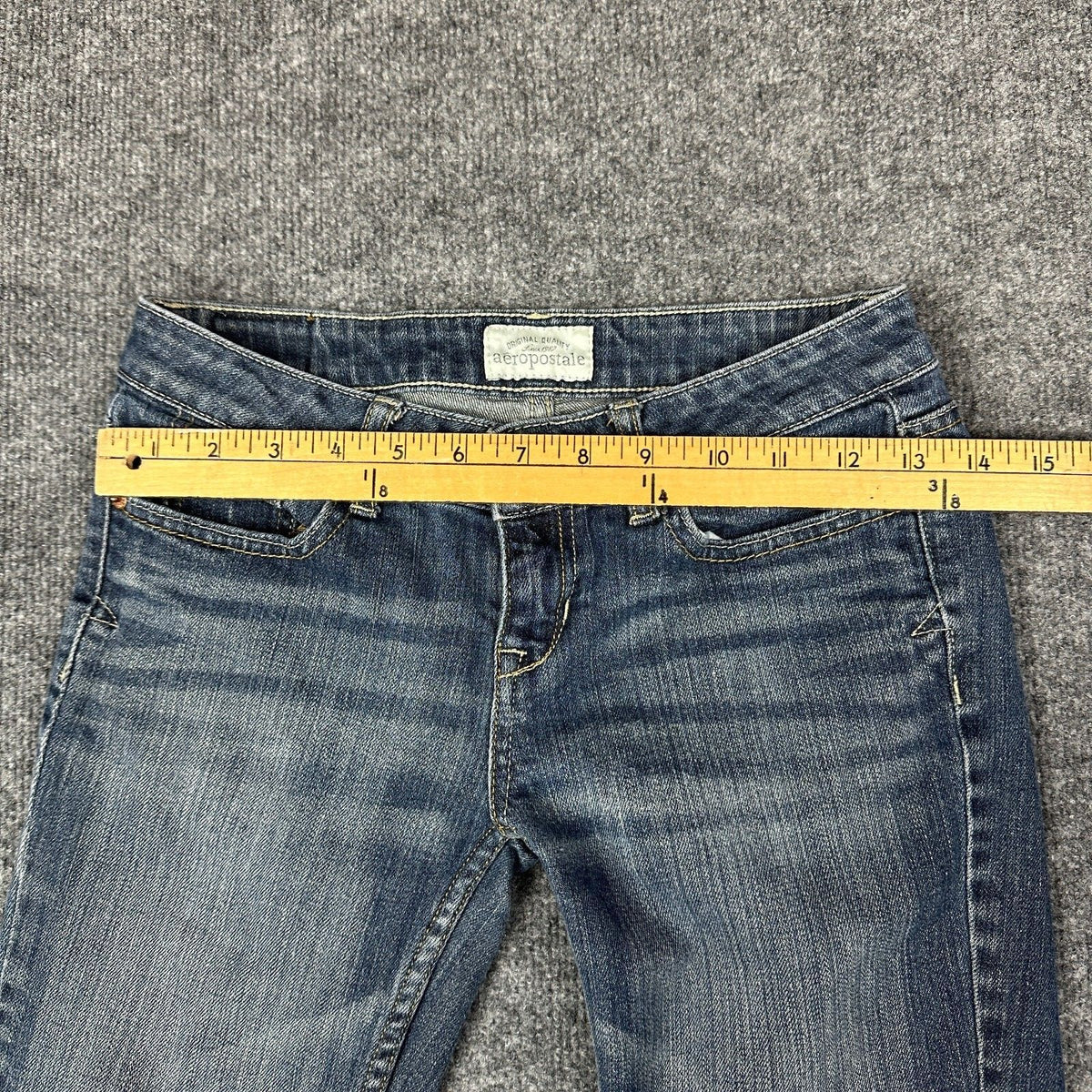 Aeropostale Bayla Skinny Womens 0 Blue Jeans 26
