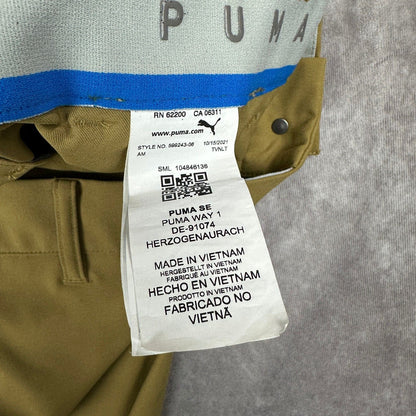 Puma Golf Mens Khaki Pants 36x30 Casual Fit