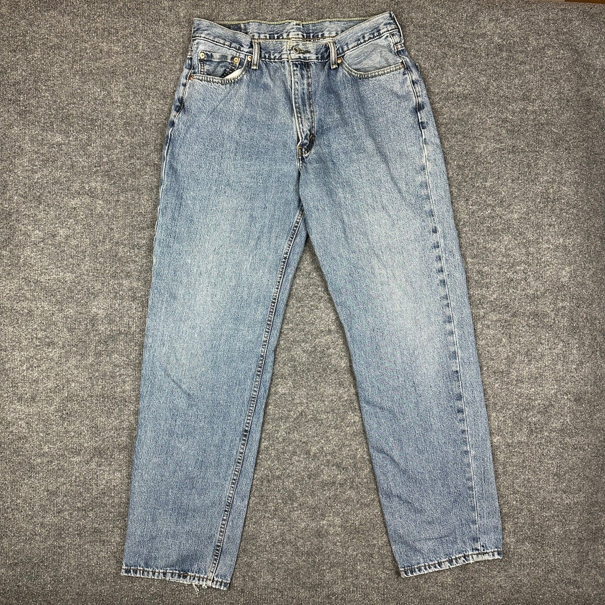 Vintage Levi's 550 Mens 36x36 Blue Baggy Jeans
