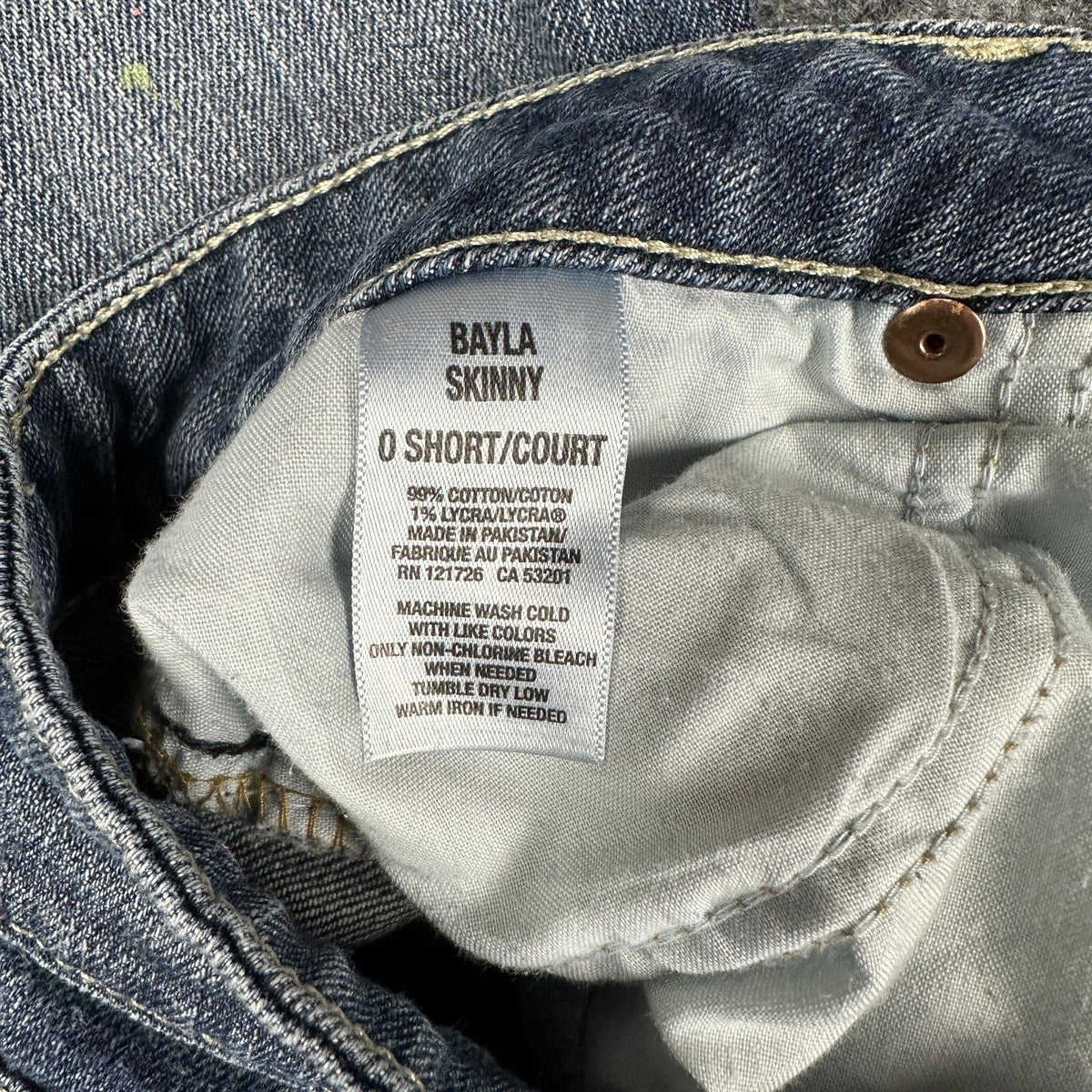 Aeropostale Bayla Skinny Womens 0 Blue Jeans 26